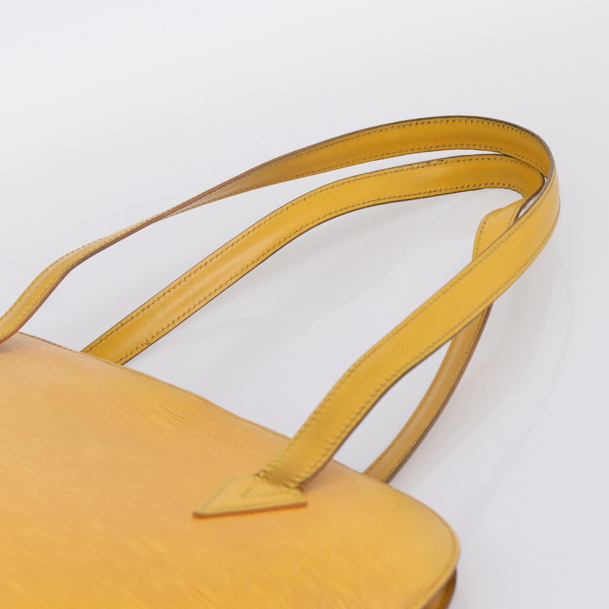 LOUIS VUITTON Epi Lussac Shoulder Bag Yellow M52289 LV Auth 200272