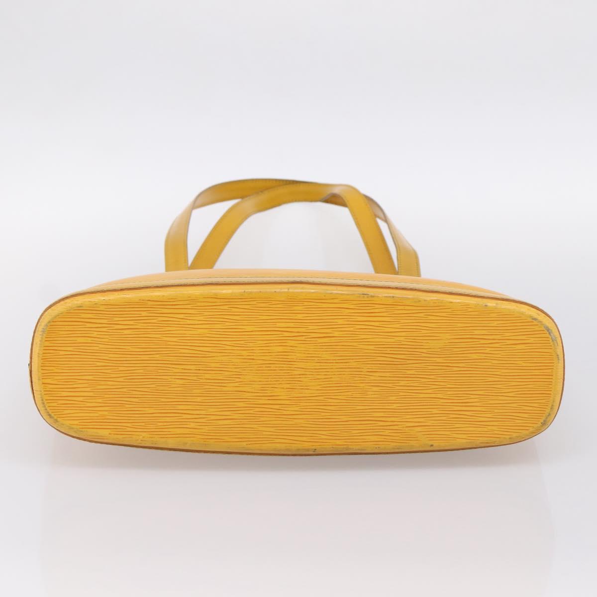 LOUIS VUITTON Epi Lussac Shoulder Bag Yellow M52289 LV Auth 200272