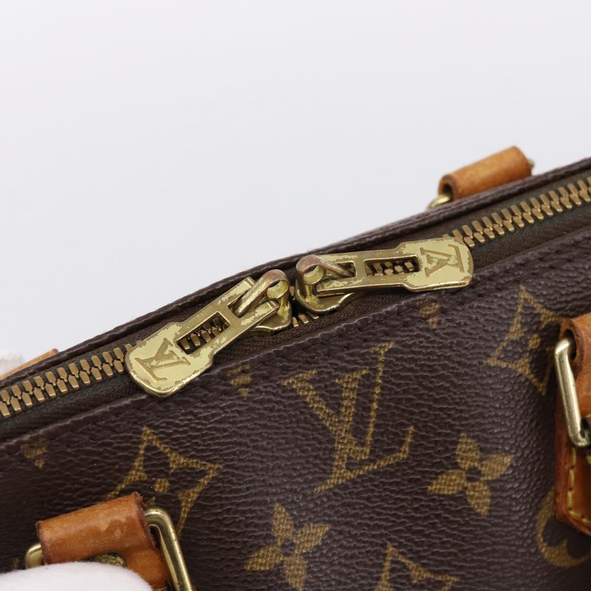 LOUIS VUITTON Monogram Alma Hand Bag M51130 LV Auth 200274