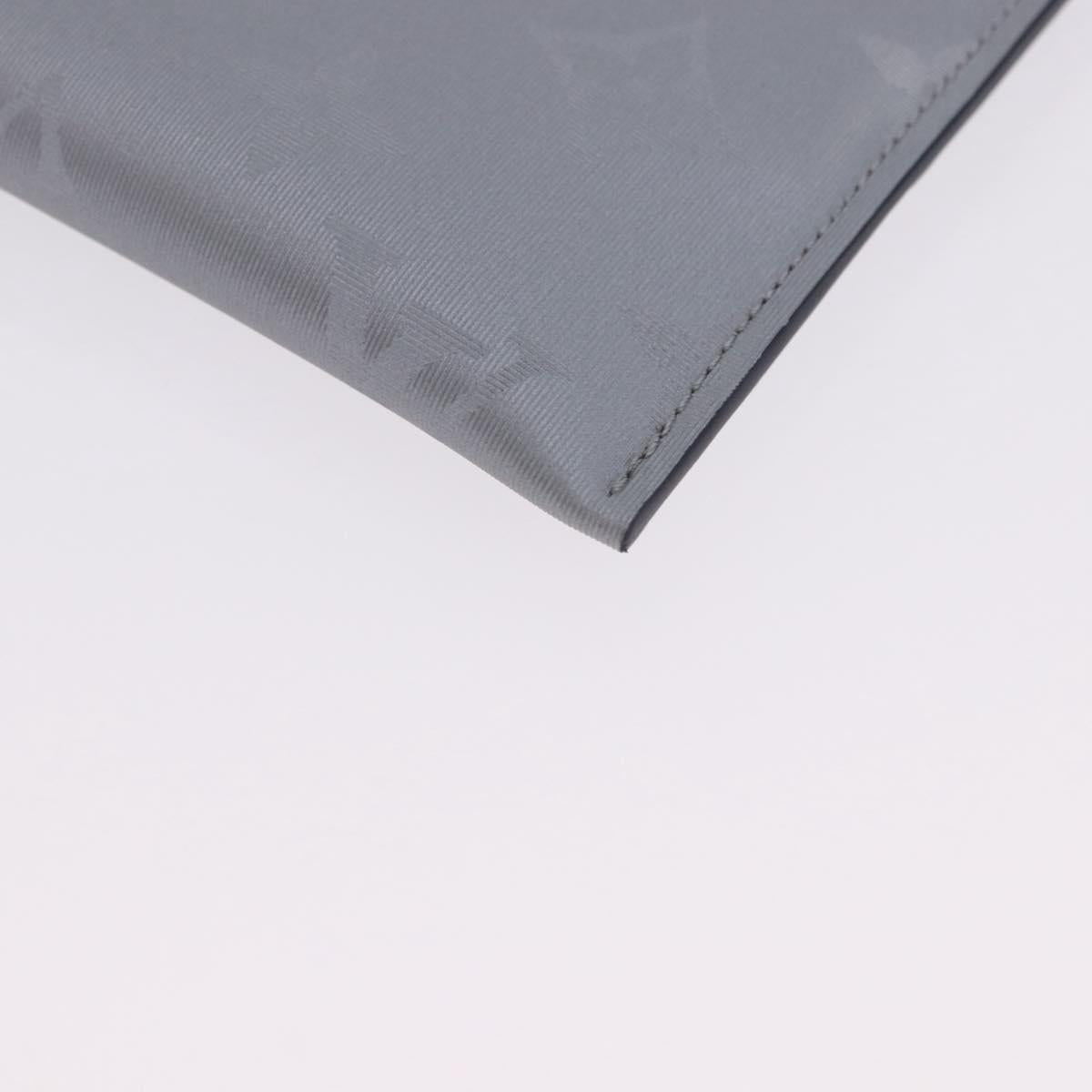 LOUIS VUITTON Monogram Satellite Alpha Pouch Silver M44178 LV Auth 200275V