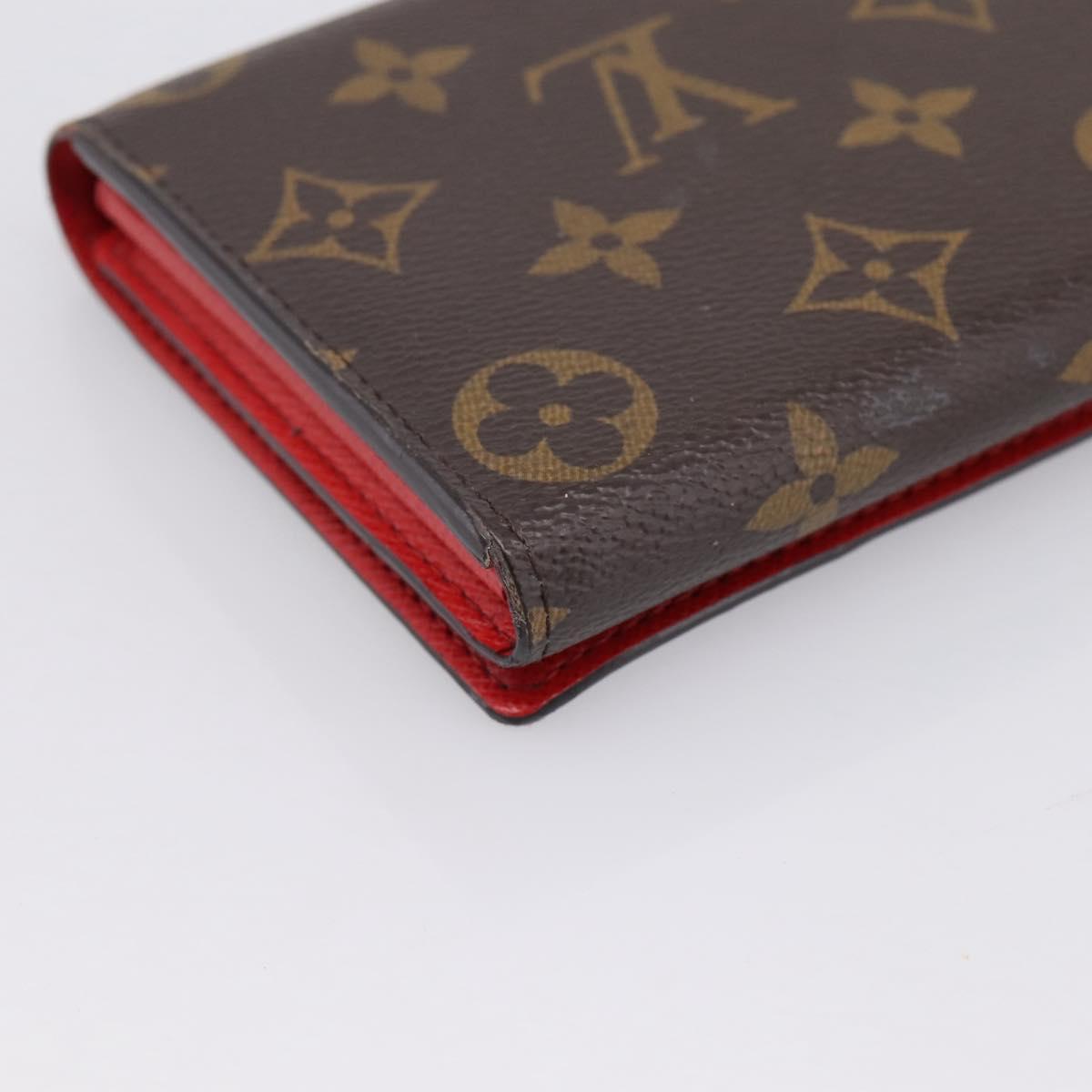 LOUIS VUITTON Vivienne Portefeuille Sarah Long Wallet M69747 LV Auth 200277