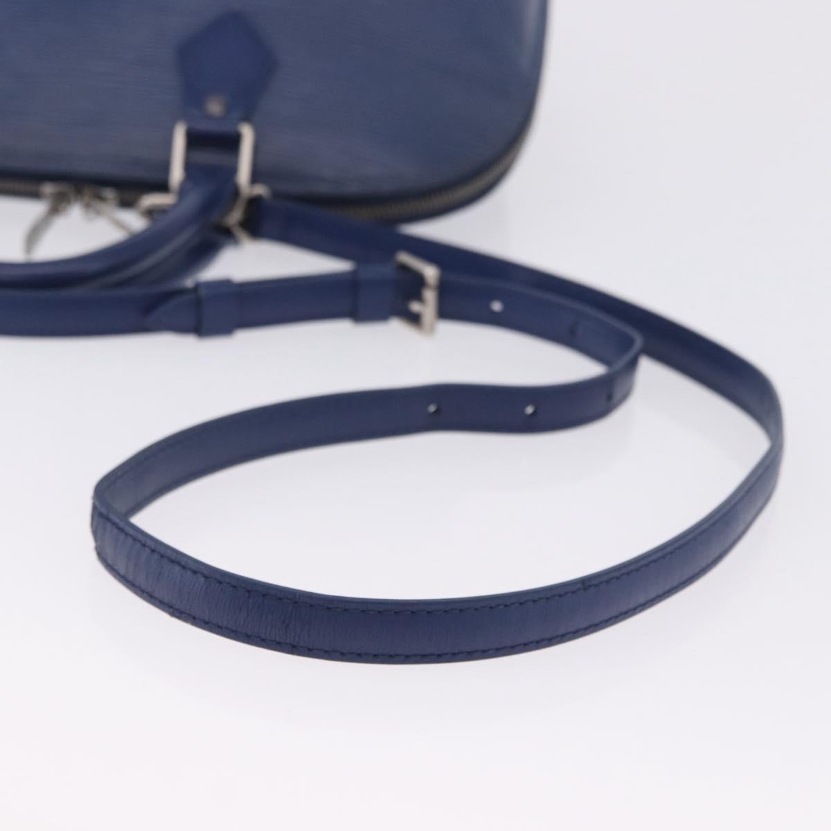 LOUIS VUITTON Epi Alma Hand Bag Myrtille M5214G LV Auth 200284V