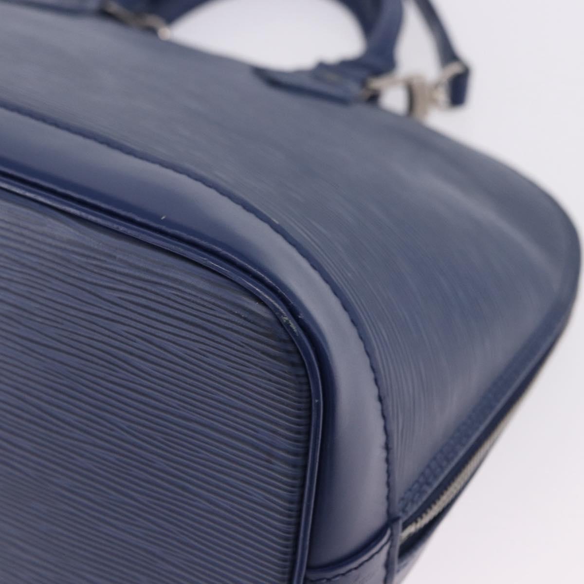 LOUIS VUITTON Epi Alma Hand Bag Myrtille M5214G LV Auth 200284V