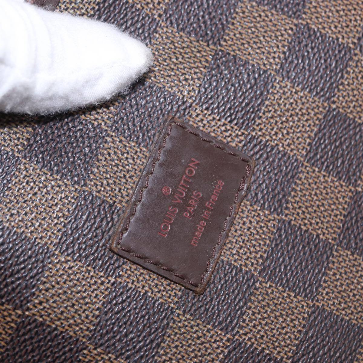 LOUIS VUITTON Damier Ebene Saumur 30 Shoulder Bag SPO N48081 LV Auth 200290