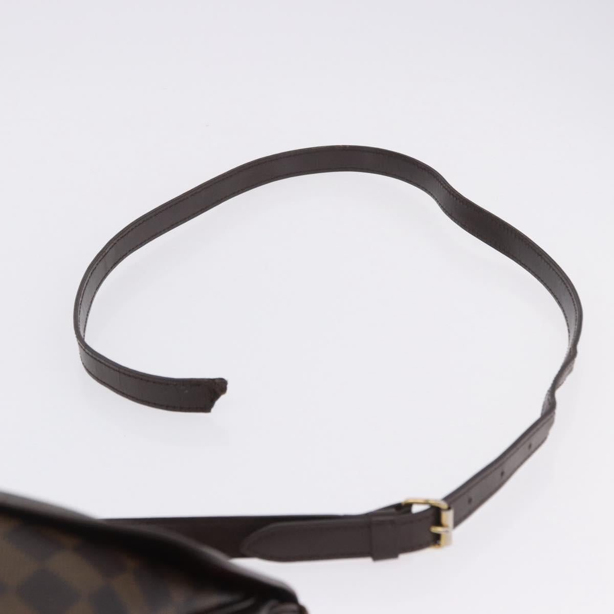 LOUIS VUITTON Damier Ebene Saumur 30 Shoulder Bag SPO N48081 LV Auth 200290