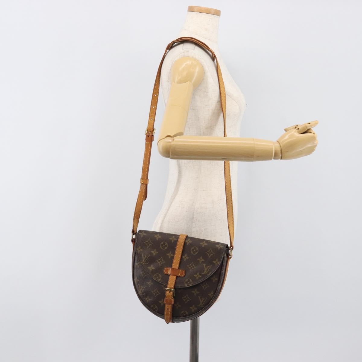 LOUIS VUITTON Monogram Chantilly MM Shoulder Bag M51233 LV Auth 200293
