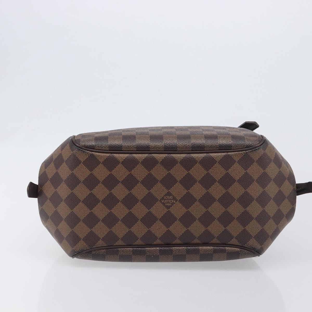 LOUIS VUITTON Damier Ebene Belem MM Hand Bag N51174 LV Auth 200303