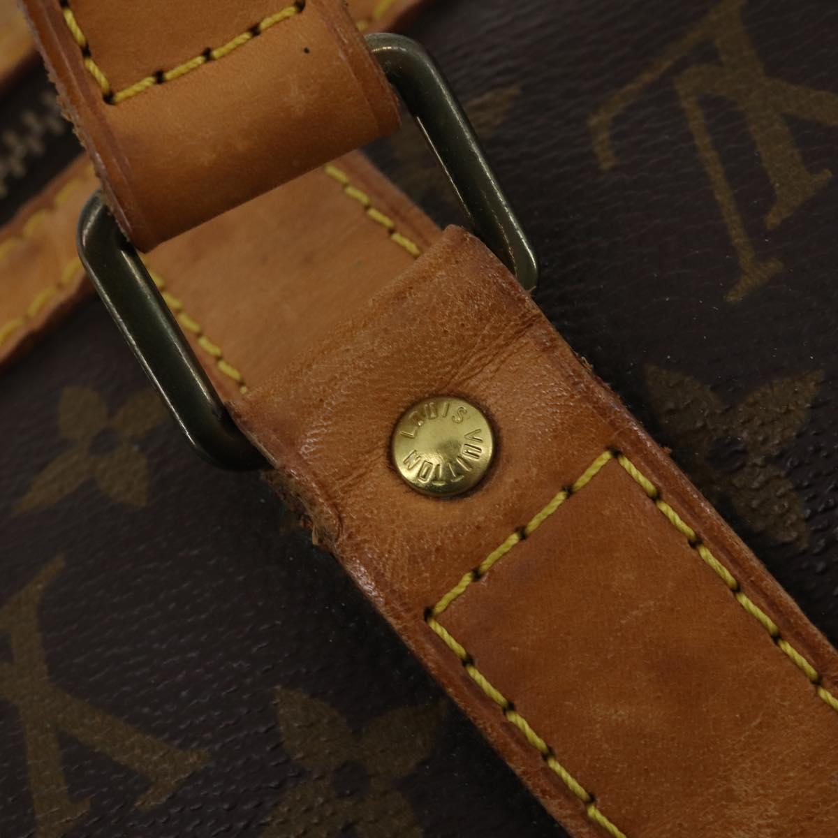 LOUIS VUITTON Monogram Sac Souple 45 Boston Bag M41624 LV Auth 200304