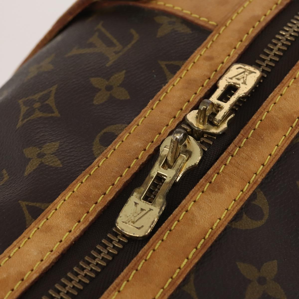 LOUIS VUITTON Monogram Sac Souple 45 Boston Bag M41624 LV Auth 200304