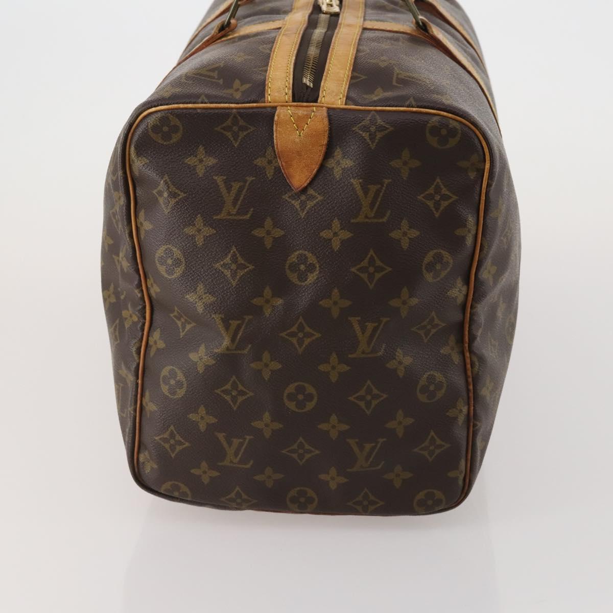 LOUIS VUITTON Monogram Sac Souple 45 Boston Bag M41624 LV Auth 200304