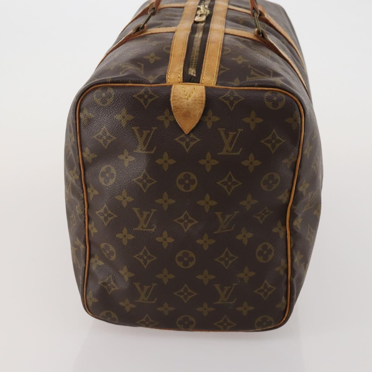 LOUIS VUITTON Monogram Sac Souple 45 Boston Bag M41624 LV Auth 200304