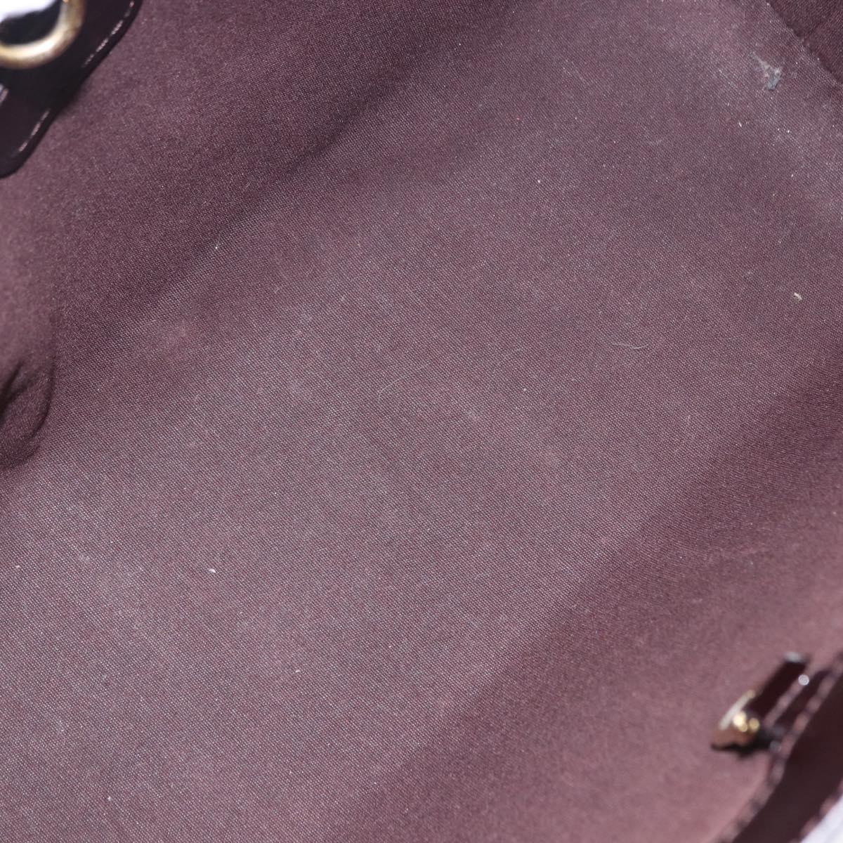 LOUIS VUITTON Monogram Vernis Wilshire PM Hand Bag Amarante M93641 Auth 200333