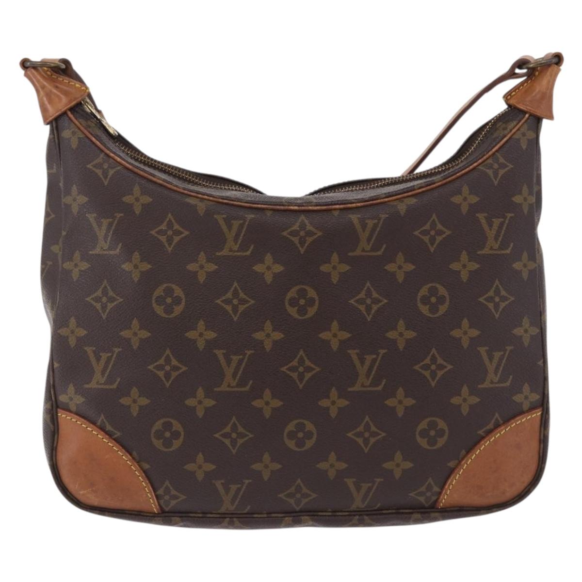 LOUIS VUITTON Monogram Boulogne 30 Shoulder Bag M51265 LV Auth 200340