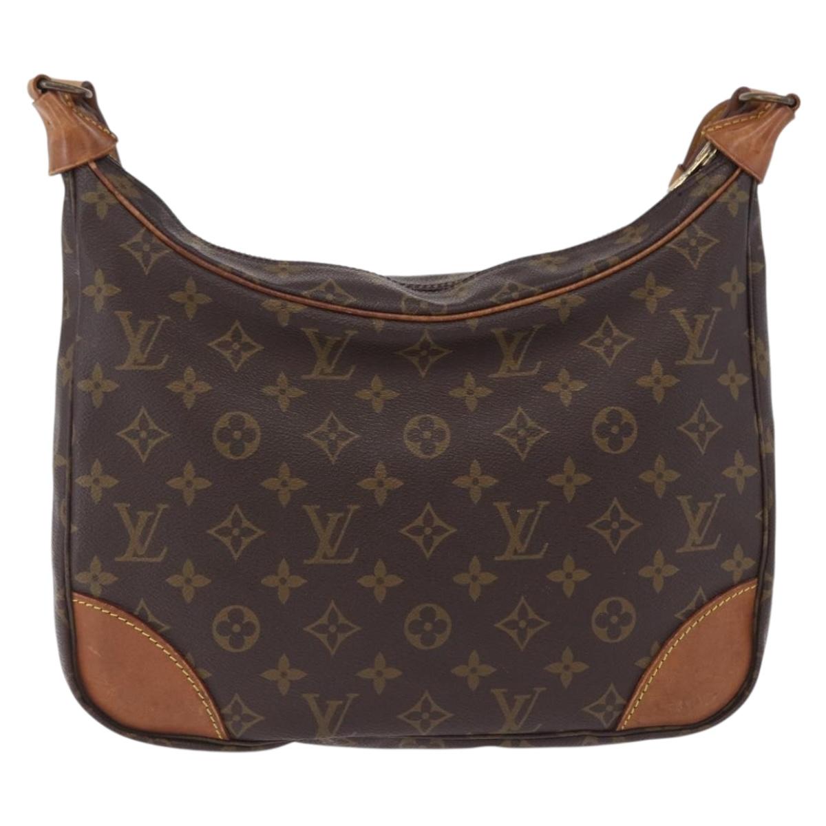 LOUIS VUITTON Monogram Boulogne 30 Shoulder Bag M51265 LV Auth 200340