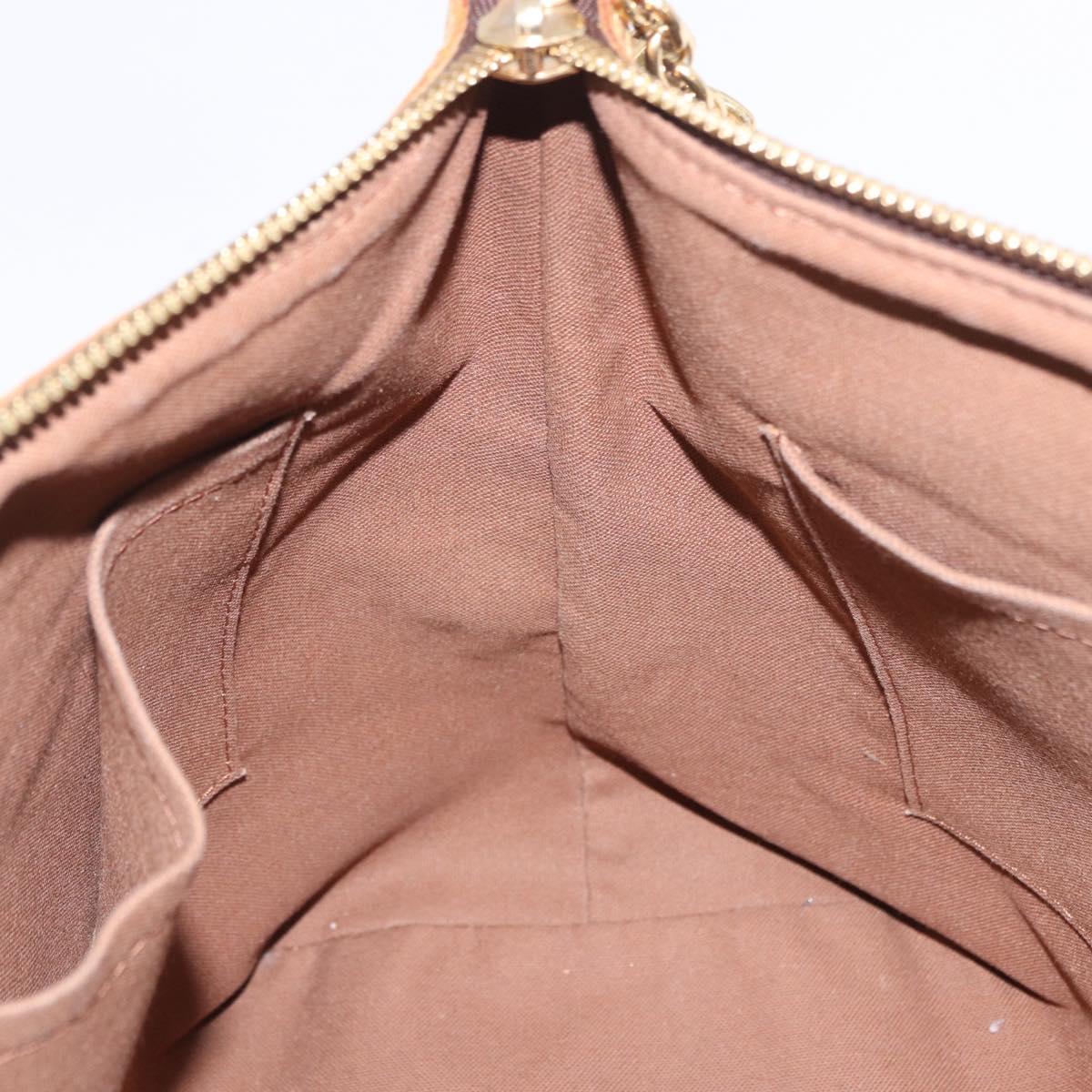 LOUIS VUITTON Monogram Palermo PM Tote Bag M40145 LV Auth 200341