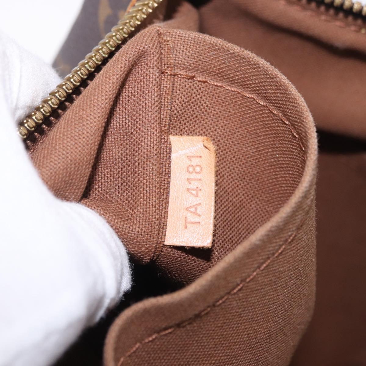 LOUIS VUITTON Monogram Palermo PM Tote Bag M40145 LV Auth 200341