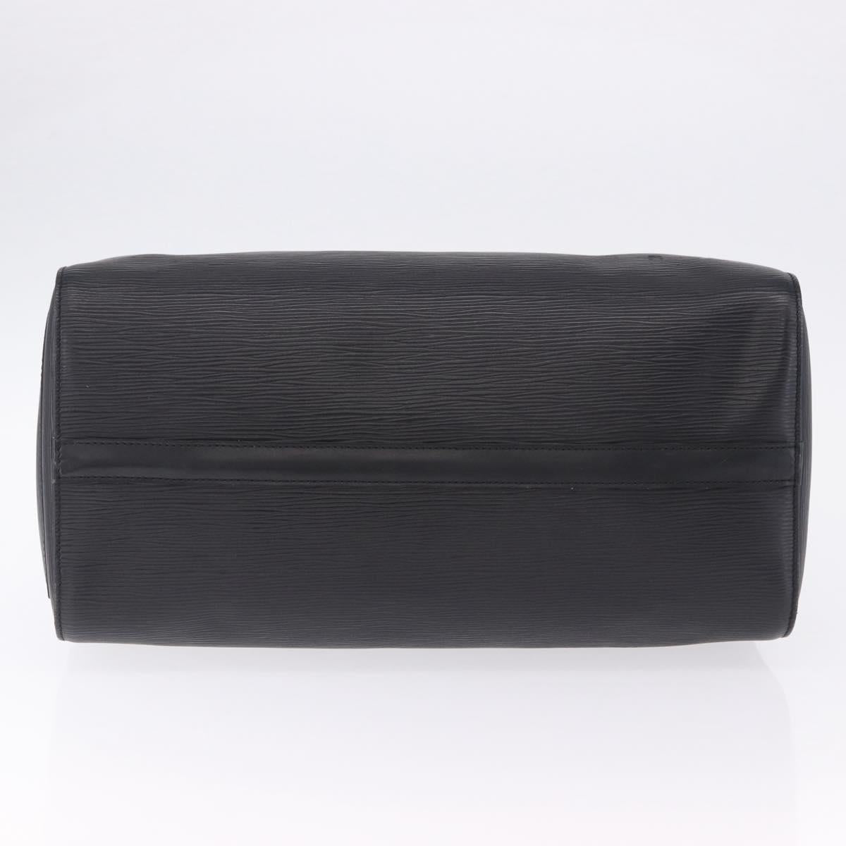 LOUIS VUITTON Epi Speedy 35 Hand Bag Black M42992 LV Auth 200342V
