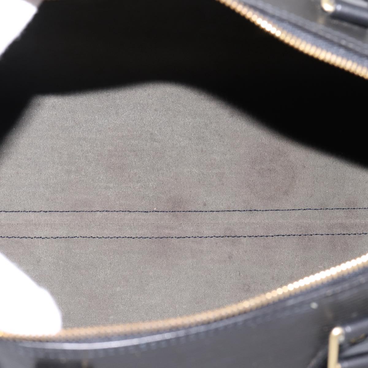 LOUIS VUITTON Epi Speedy 35 Hand Bag Noir black M42992 LV Auth 200343V