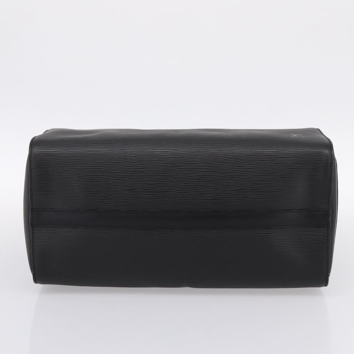 LOUIS VUITTON Epi Speedy 35 Hand Bag Noir black M42992 LV Auth 200343V