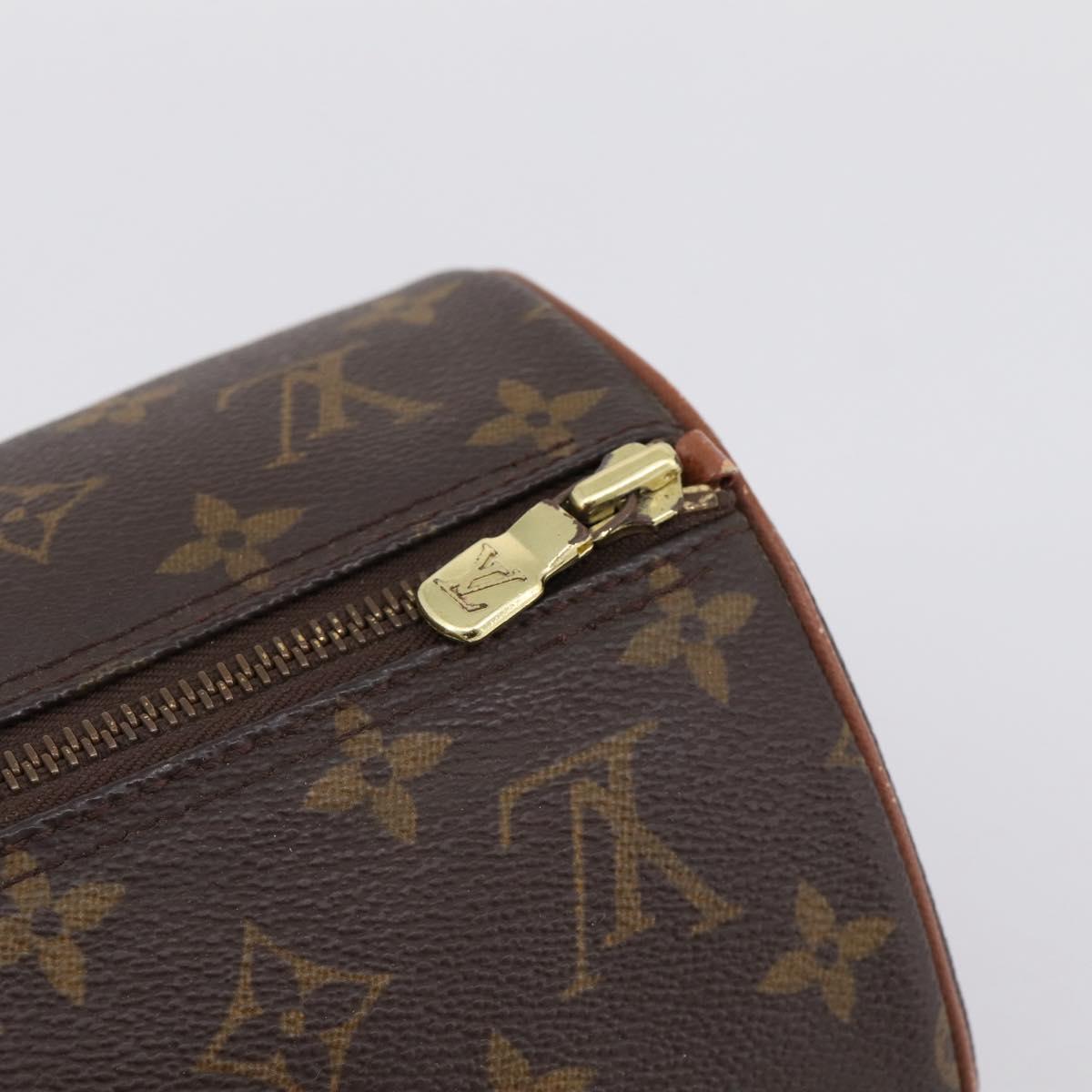 LOUIS VUITTON Monogram Papillon 30 Hand Bag Vintage M51365 LV Auth 200349A