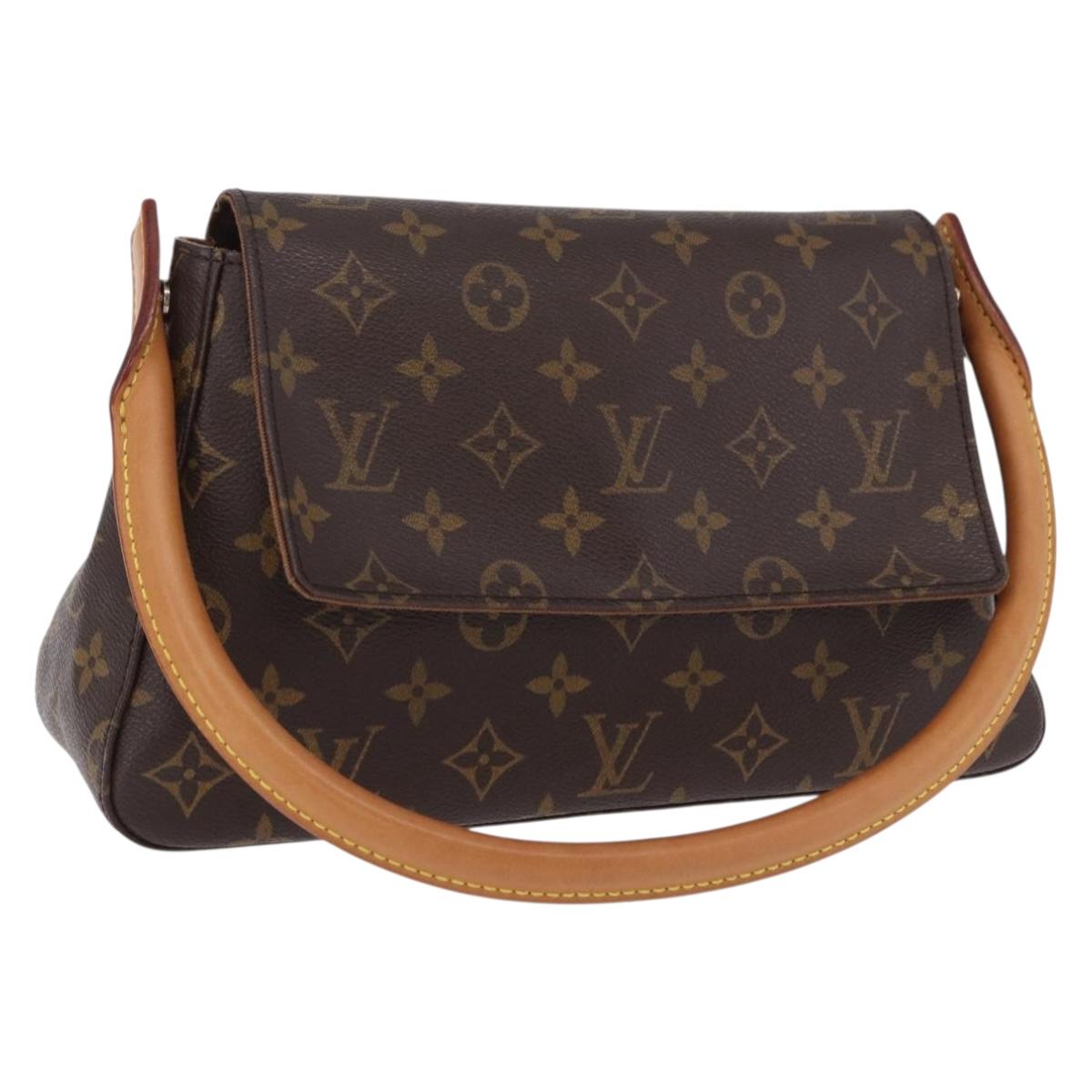 LOUIS VUITTON Monogram Mini Looping Shoulder Bag M51147 LV Auth 200350V