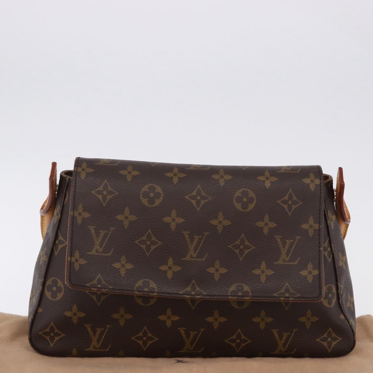 LOUIS VUITTON Monogram Mini Looping Shoulder Bag M51147 LV Auth 200350V