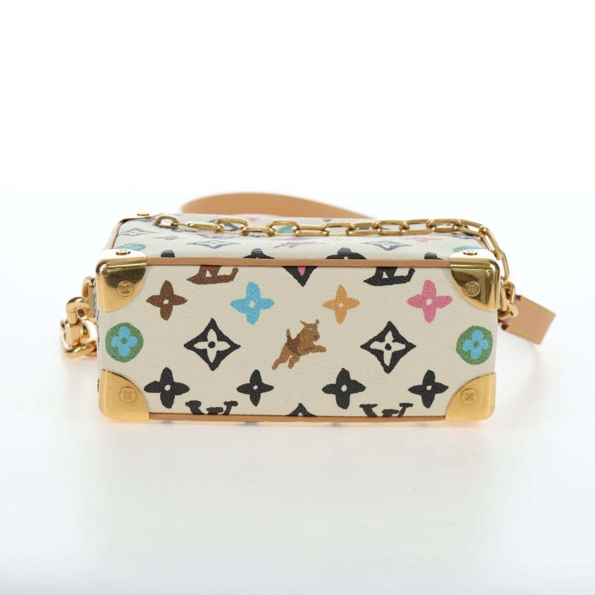 LOUIS VUITTON Monogram Craggy Mini Soft Trunk Bag Beige M25132 LV Auth 200369SM