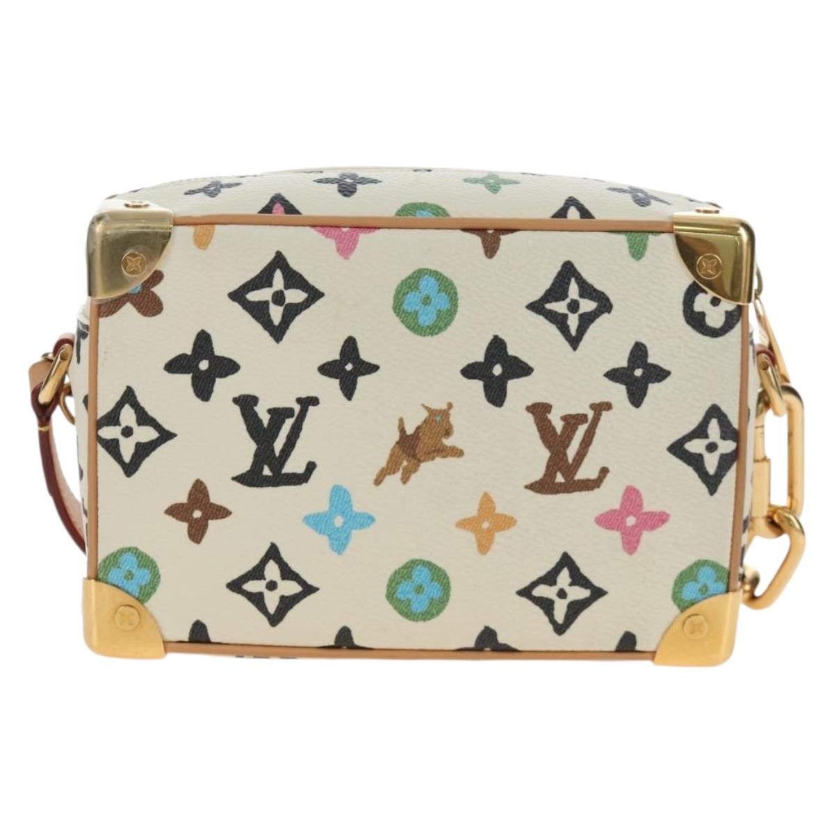 LOUIS VUITTON Monogram Craggy Mini Soft Trunk Bag Beige M25132 LV Auth 200369SM