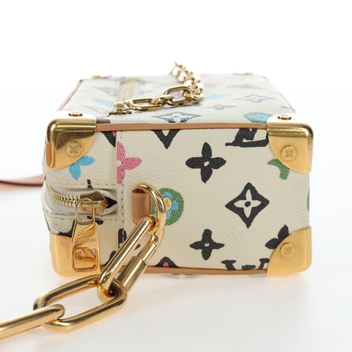 LOUIS VUITTON Monogram Craggy Mini Soft Trunk Bag Beige M25132 LV Auth 200369SM