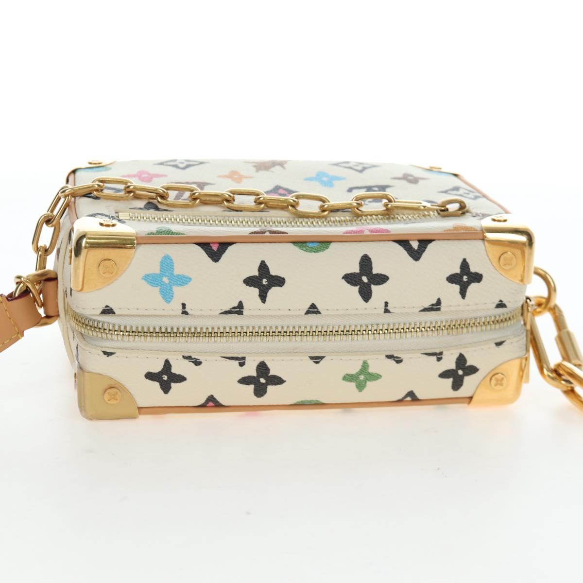 LOUIS VUITTON Monogram Craggy Mini Soft Trunk Bag Beige M25132 LV Auth 200369SM