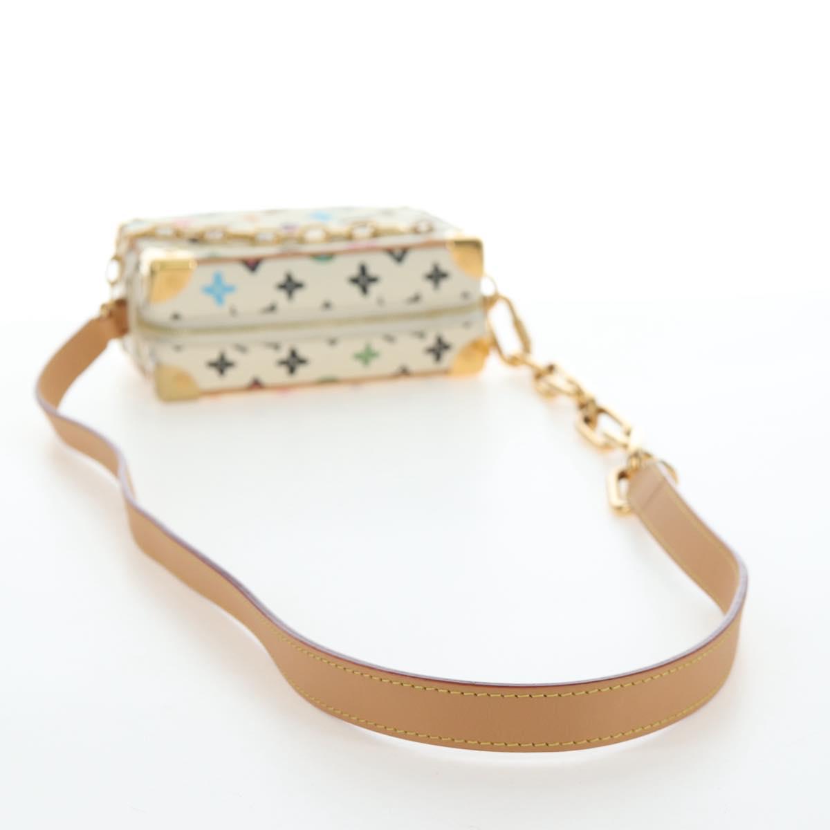 LOUIS VUITTON Monogram Craggy Mini Soft Trunk Bag Beige M25132 LV Auth 200369SM
