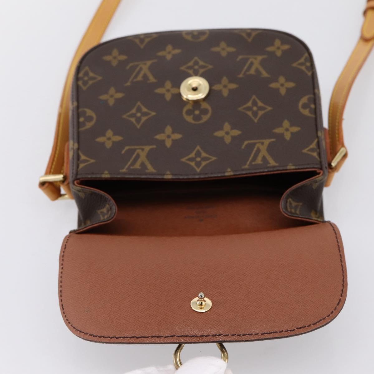 LOUIS VUITTON Monogram Saint Cloud PM Shoulder Bag M51244 LV Auth 200370A