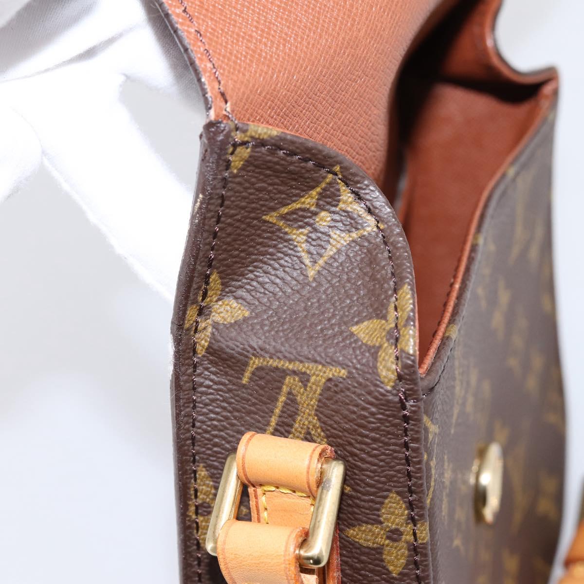 LOUIS VUITTON Monogram Saint Cloud PM Shoulder Bag M51244 LV Auth 200370A