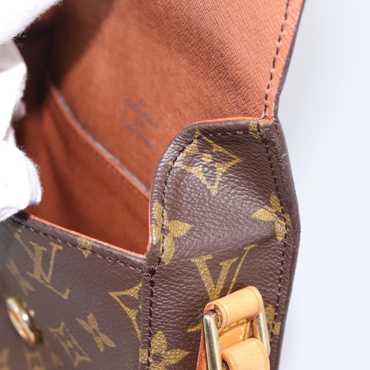 LOUIS VUITTON Monogram Saint Cloud PM Shoulder Bag M51244 LV Auth 200370A
