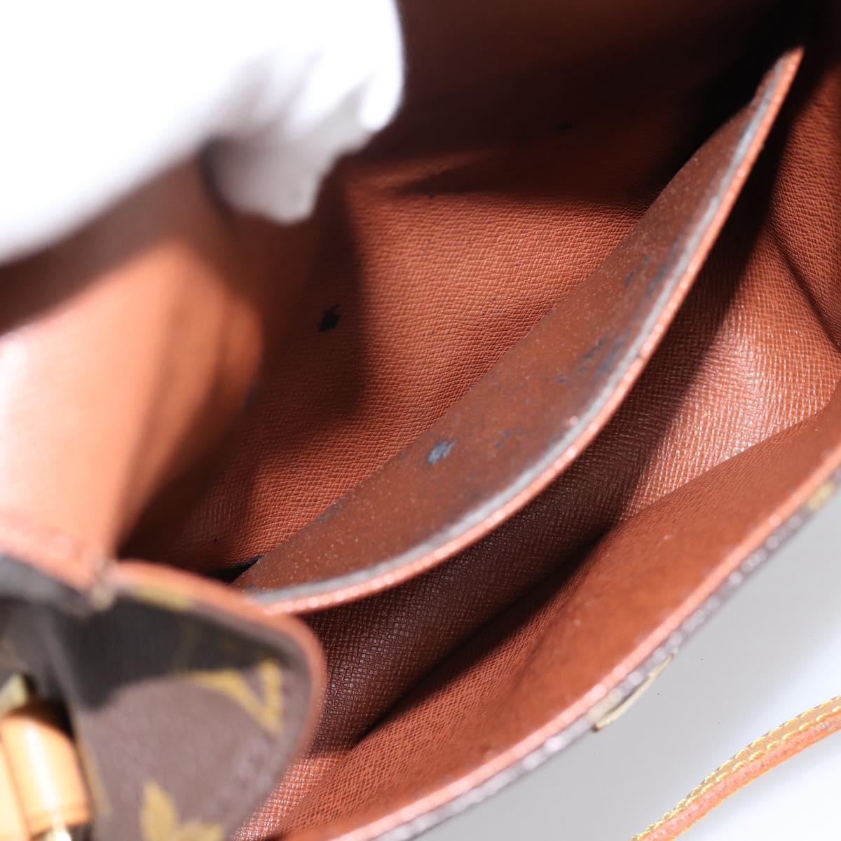 LOUIS VUITTON Monogram Saint Cloud PM Shoulder Bag M51244 LV Auth 200370A