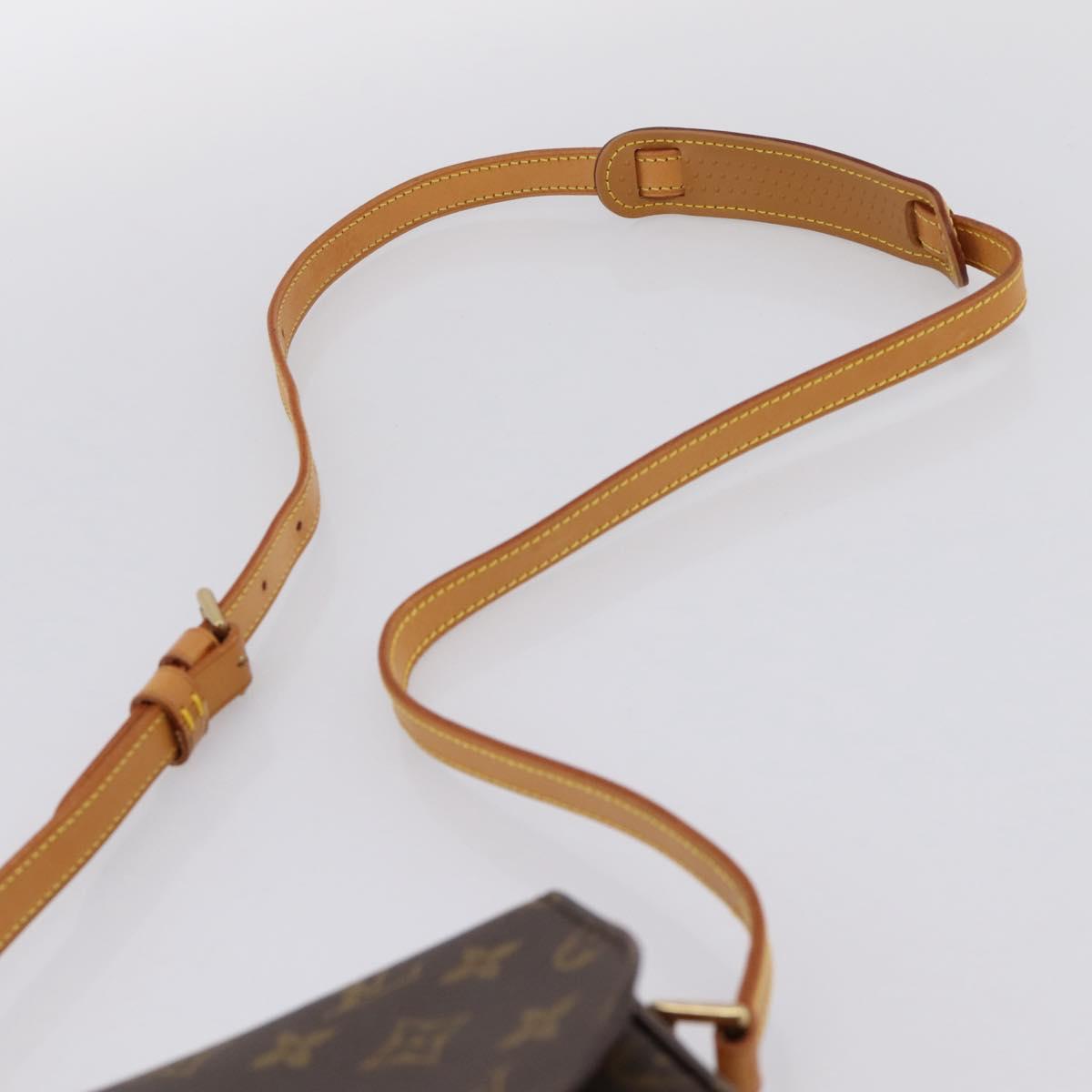 LOUIS VUITTON Monogram Saint Cloud PM Shoulder Bag M51244 LV Auth 200370A