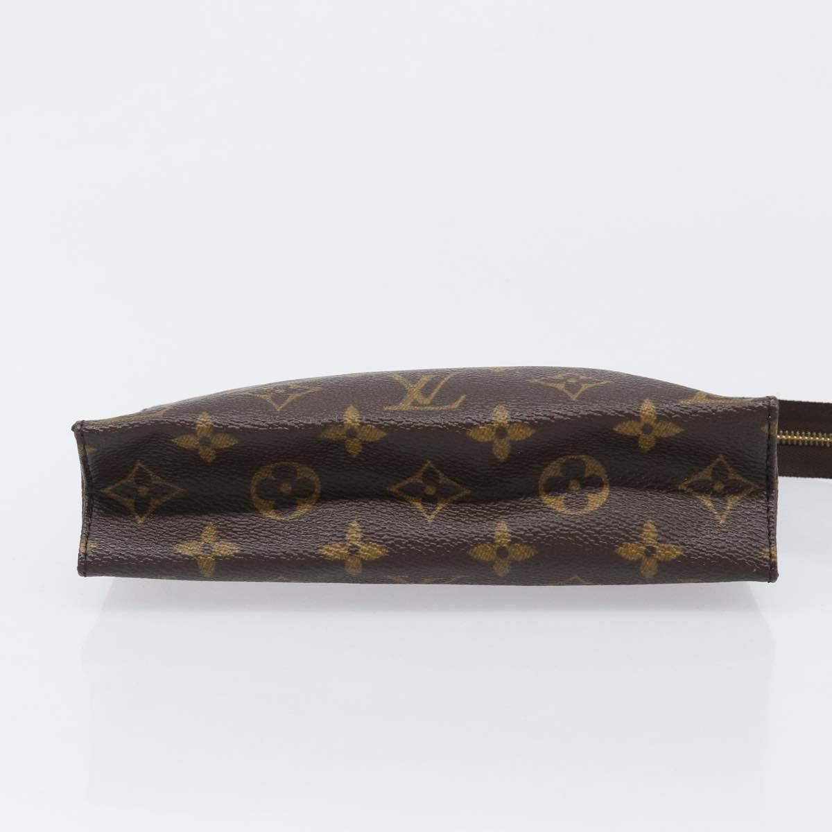 LOUIS VUITTON Monogram Poche Toilette 19 Pouch M47544 LV Auth 200373