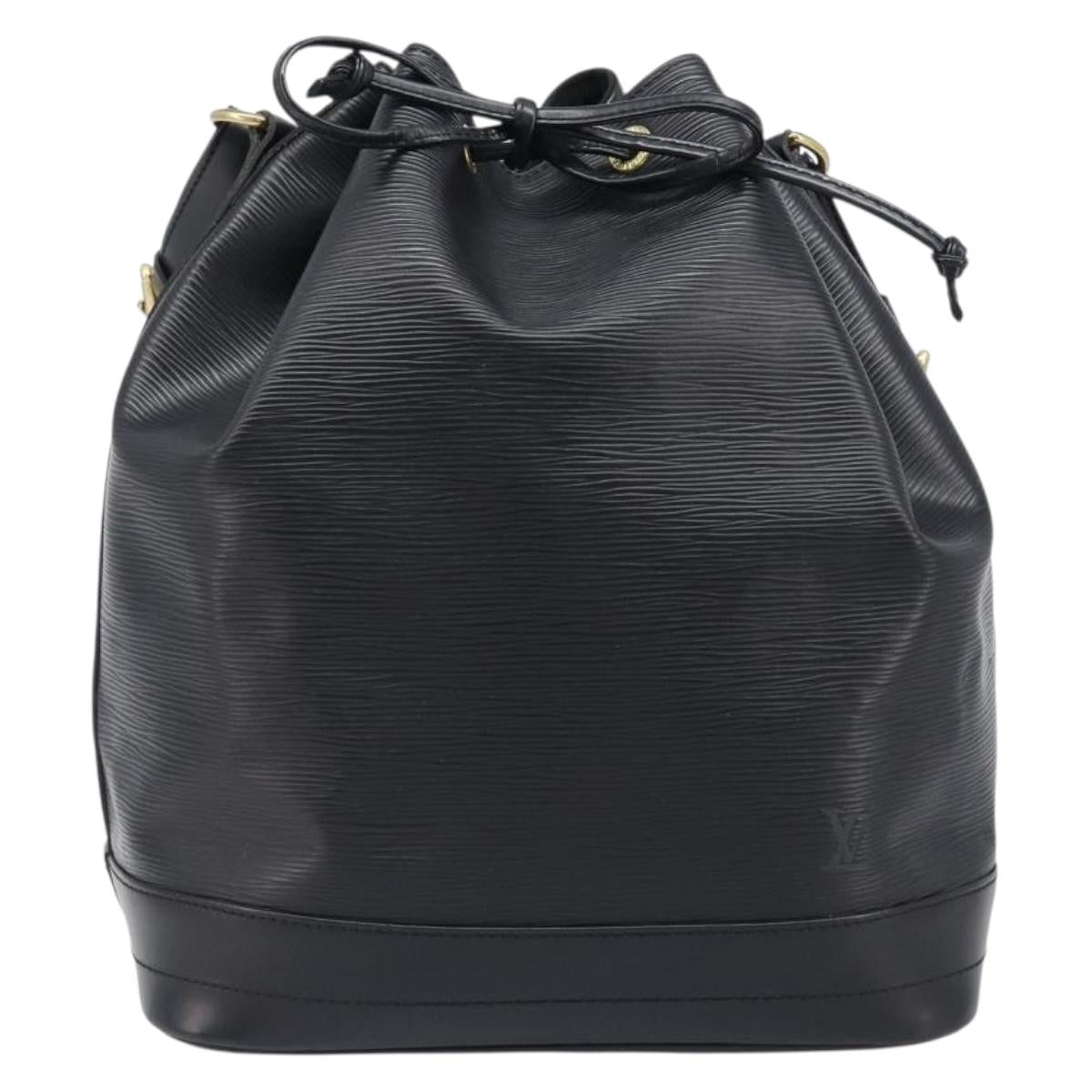 LOUIS VUITTON Epi Noe Shoulder Bag Black M44002 LV Auth 200376V