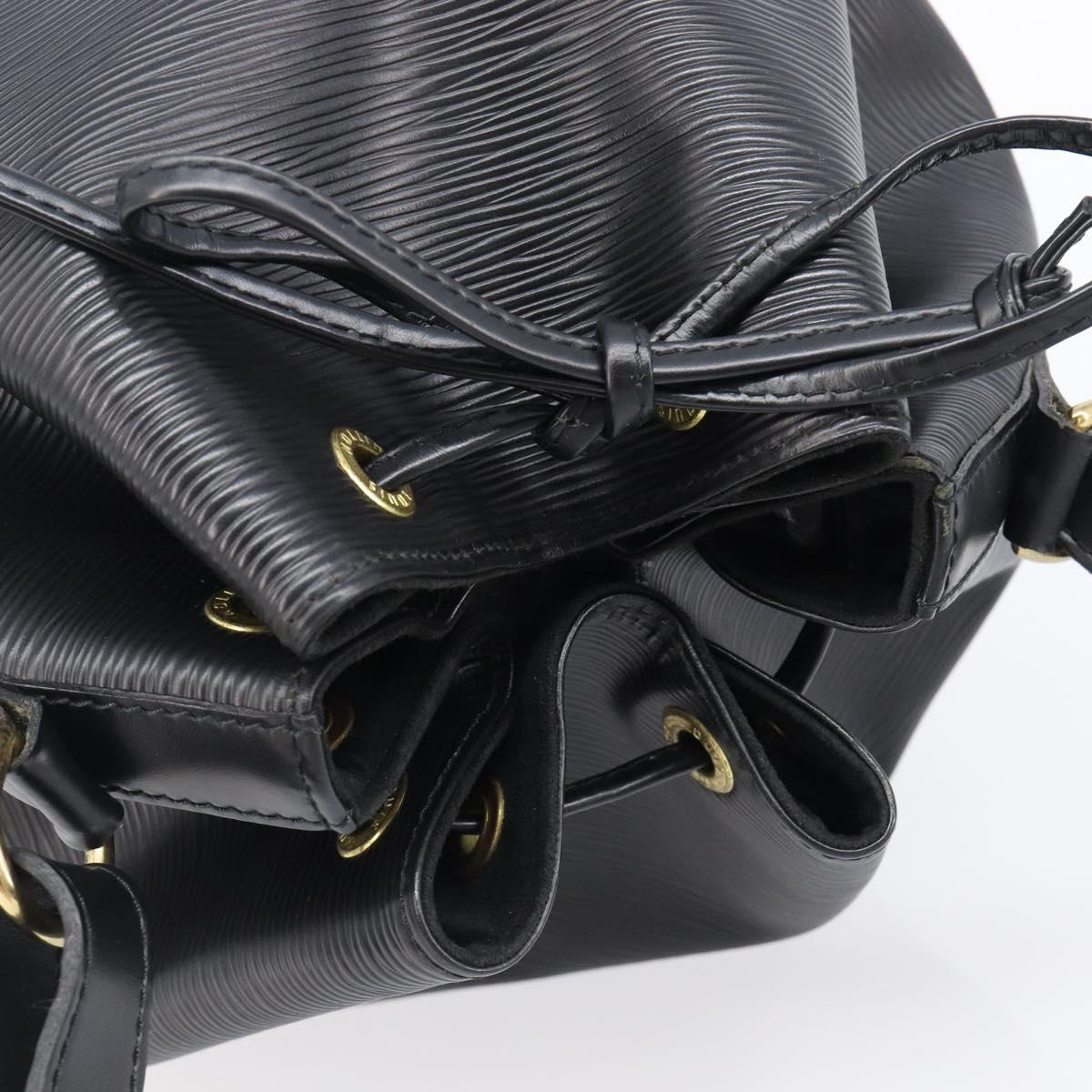 LOUIS VUITTON Epi Noe Shoulder Bag Black M44002 LV Auth 200376V