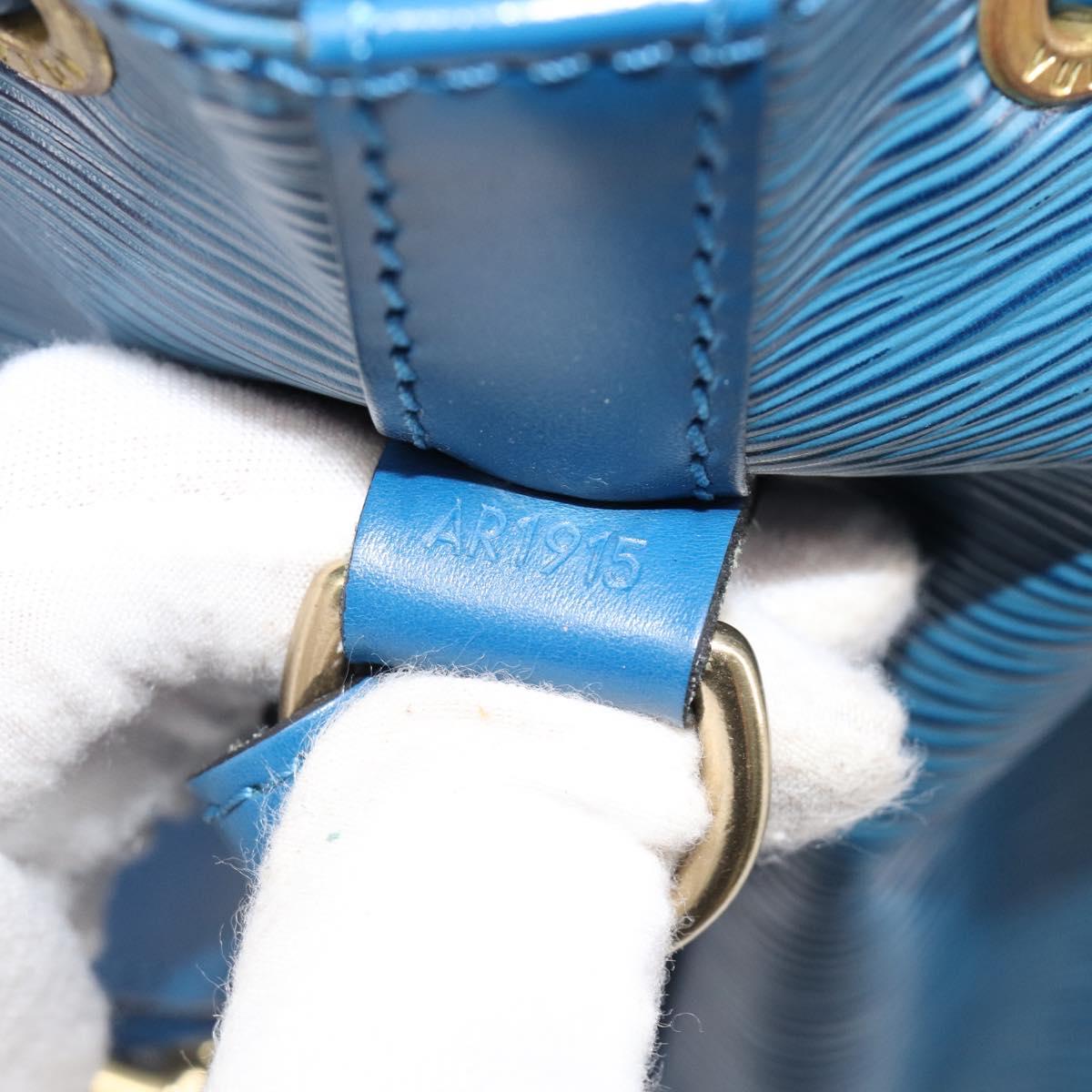 LOUIS VUITTON Epi Noe Shoulder Bag Blue M44005 LV Auth 200377A
