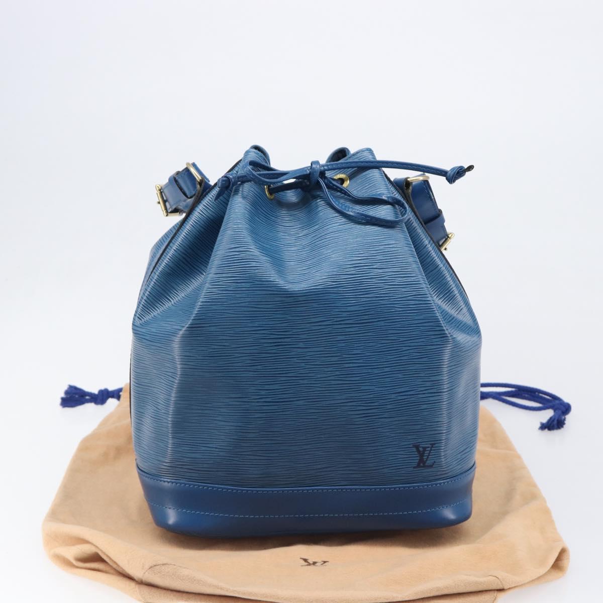 LOUIS VUITTON Epi Noe Shoulder Bag Blue M44005 LV Auth 200377A