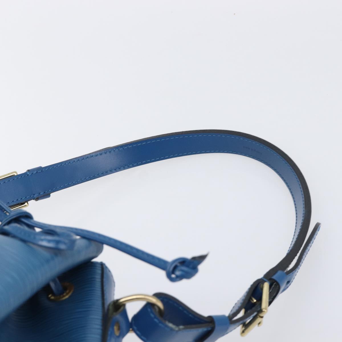 LOUIS VUITTON Epi Noe Shoulder Bag Blue M44005 LV Auth 200377A