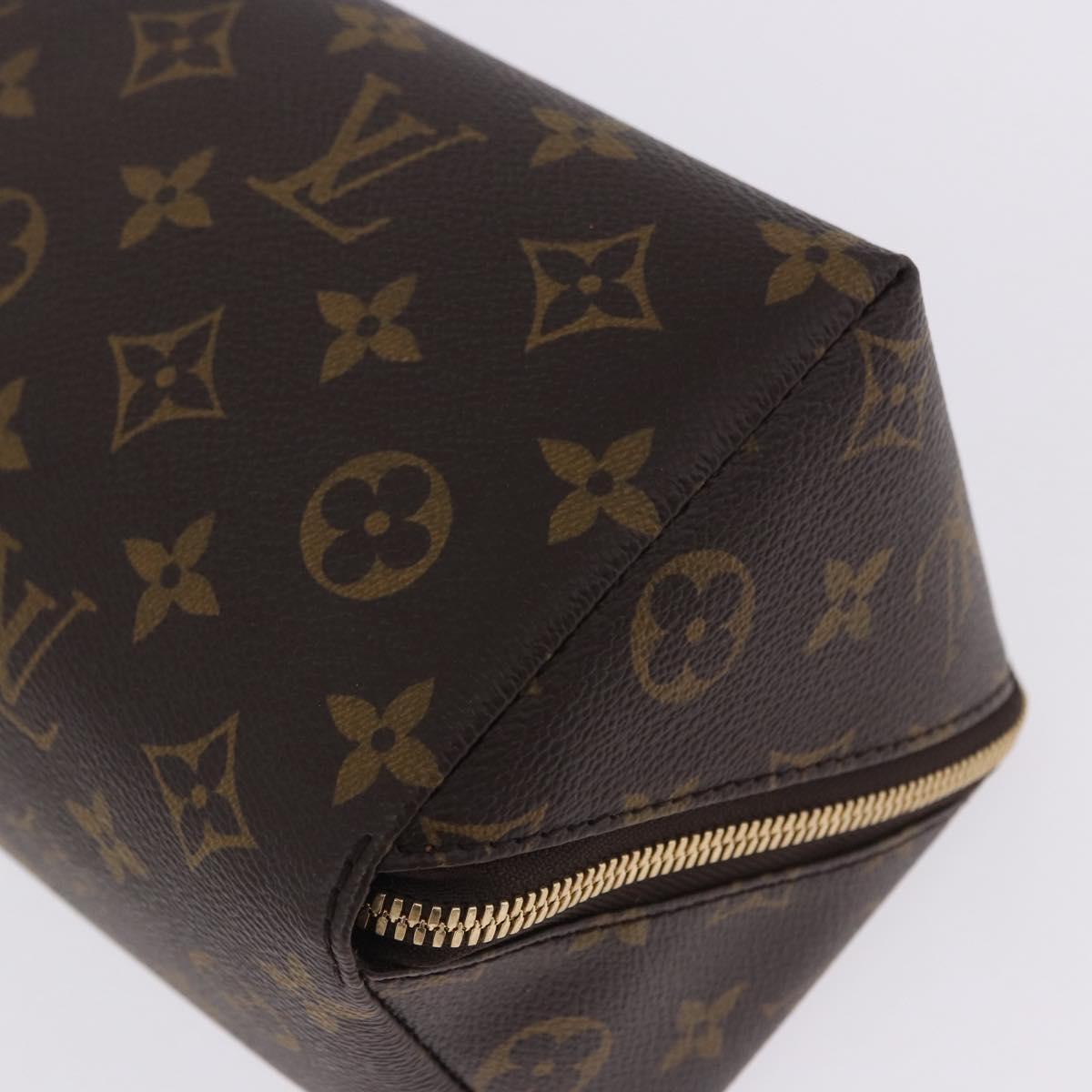 LOUIS VUITTON Monogram Shoe Care Kit Pouch M47925 LV Auth 200390A
