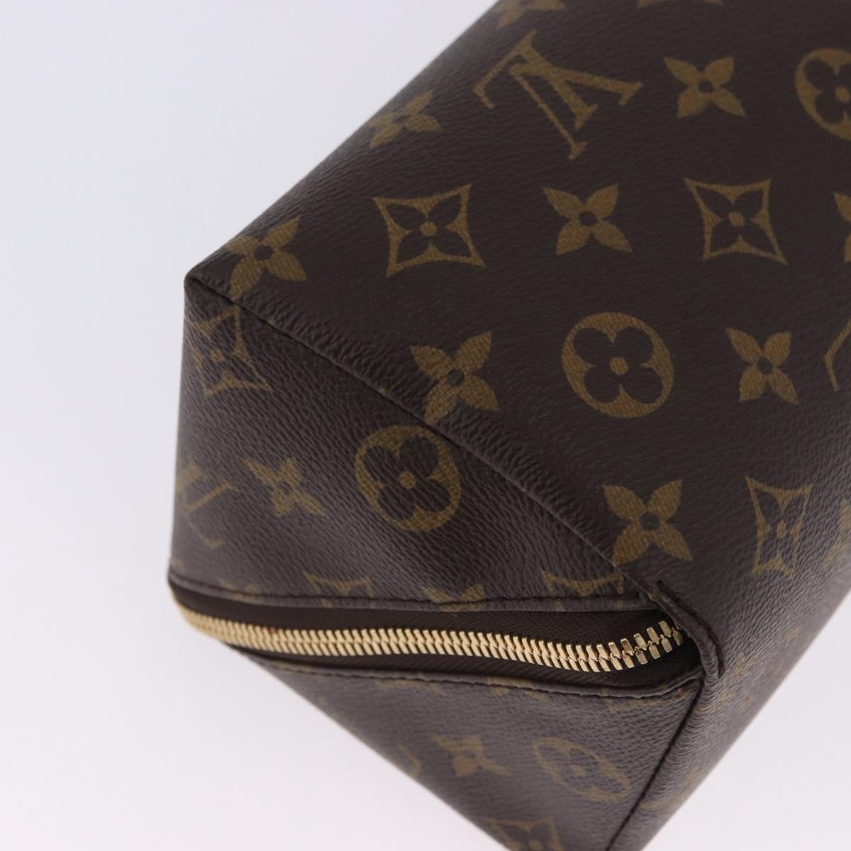 LOUIS VUITTON Monogram Shoe Care Kit Pouch M47925 LV Auth 200390A