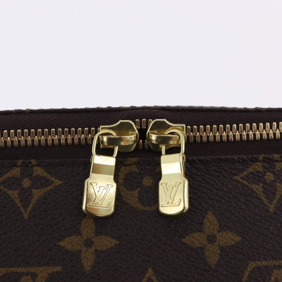 LOUIS VUITTON Monogram Shoe Care Kit Pouch M47925 LV Auth 200390A