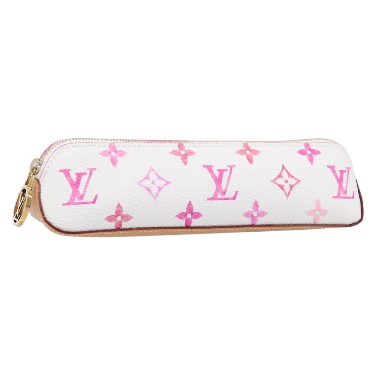 LOUIS VUITTON LV By The Pool Trousse Elizabeth Pen Case Pink GI0907 Auth 200395V