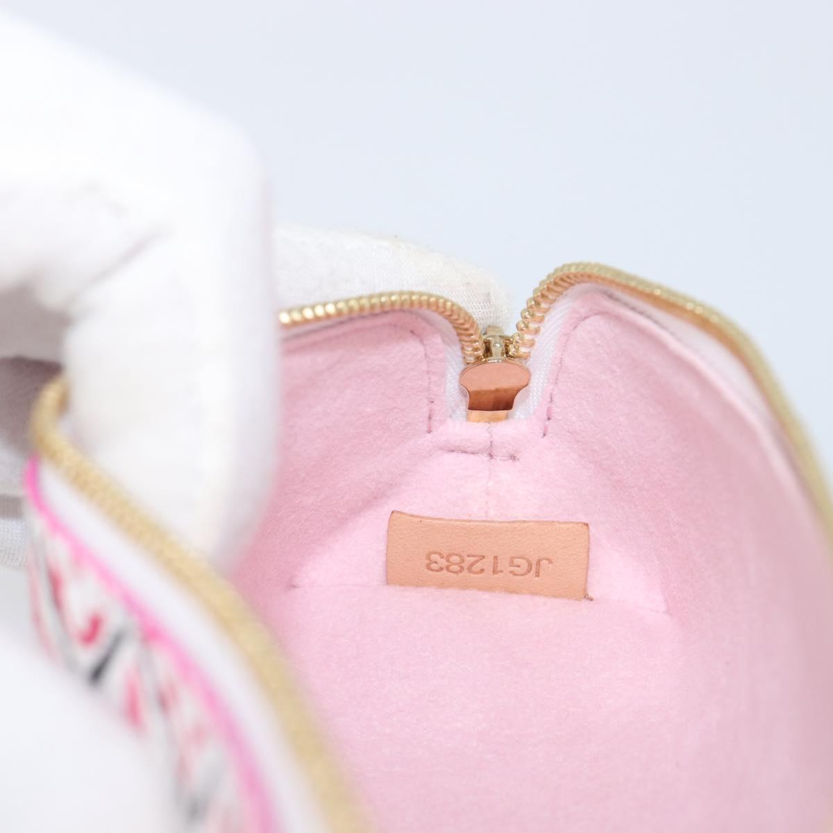 LOUIS VUITTON LV By The Pool Trousse Elizabeth Pen Case Pink GI0907 Auth 200395V