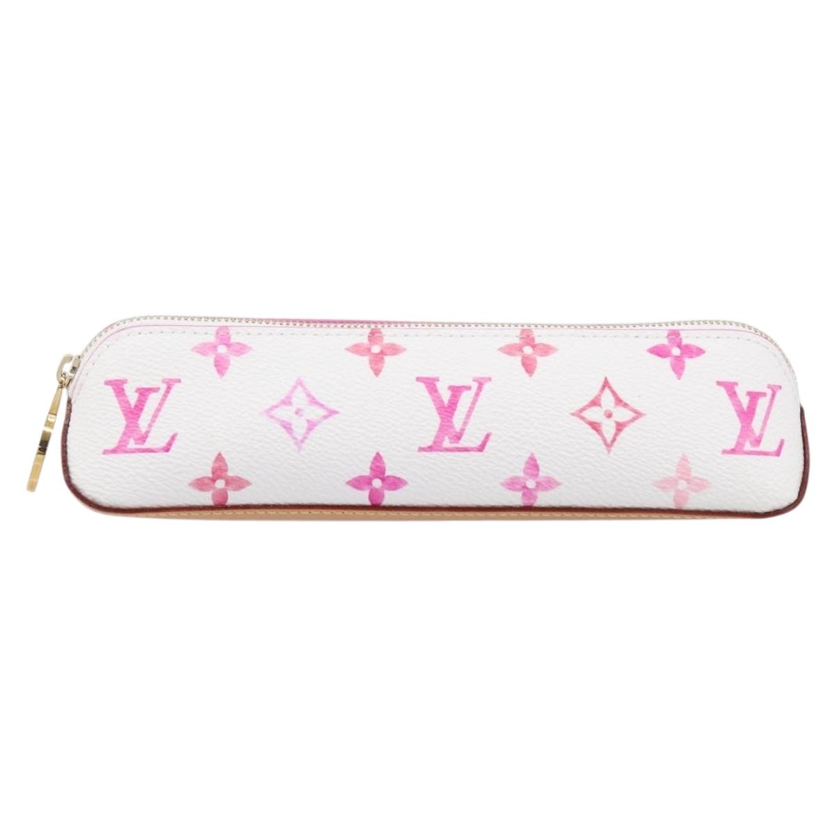LOUIS VUITTON LV By The Pool Trousse Elizabeth Pen Case Pink GI0907 Auth 200395V