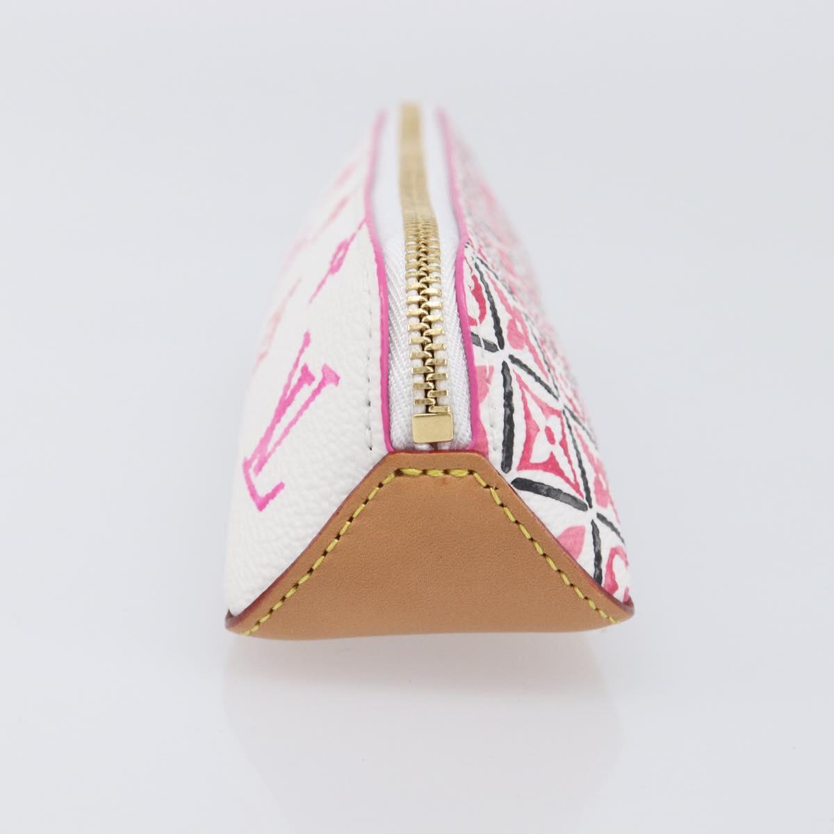 LOUIS VUITTON LV By The Pool Trousse Elizabeth Pen Case Pink GI0907 Auth 200395V