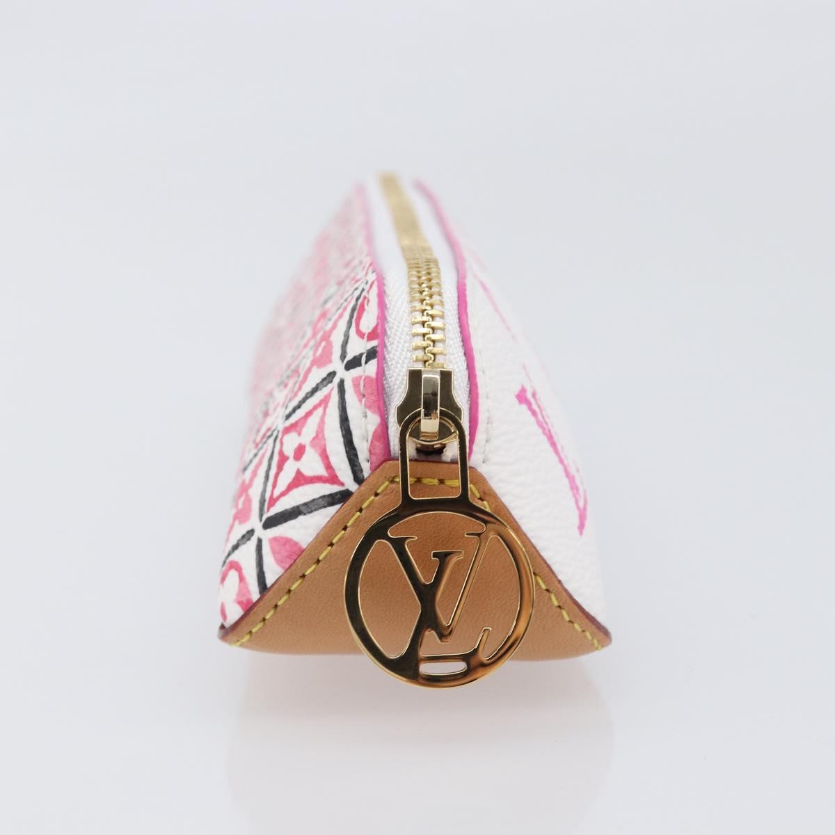 LOUIS VUITTON LV By The Pool Trousse Elizabeth Pen Case Pink GI0907 Auth 200395V
